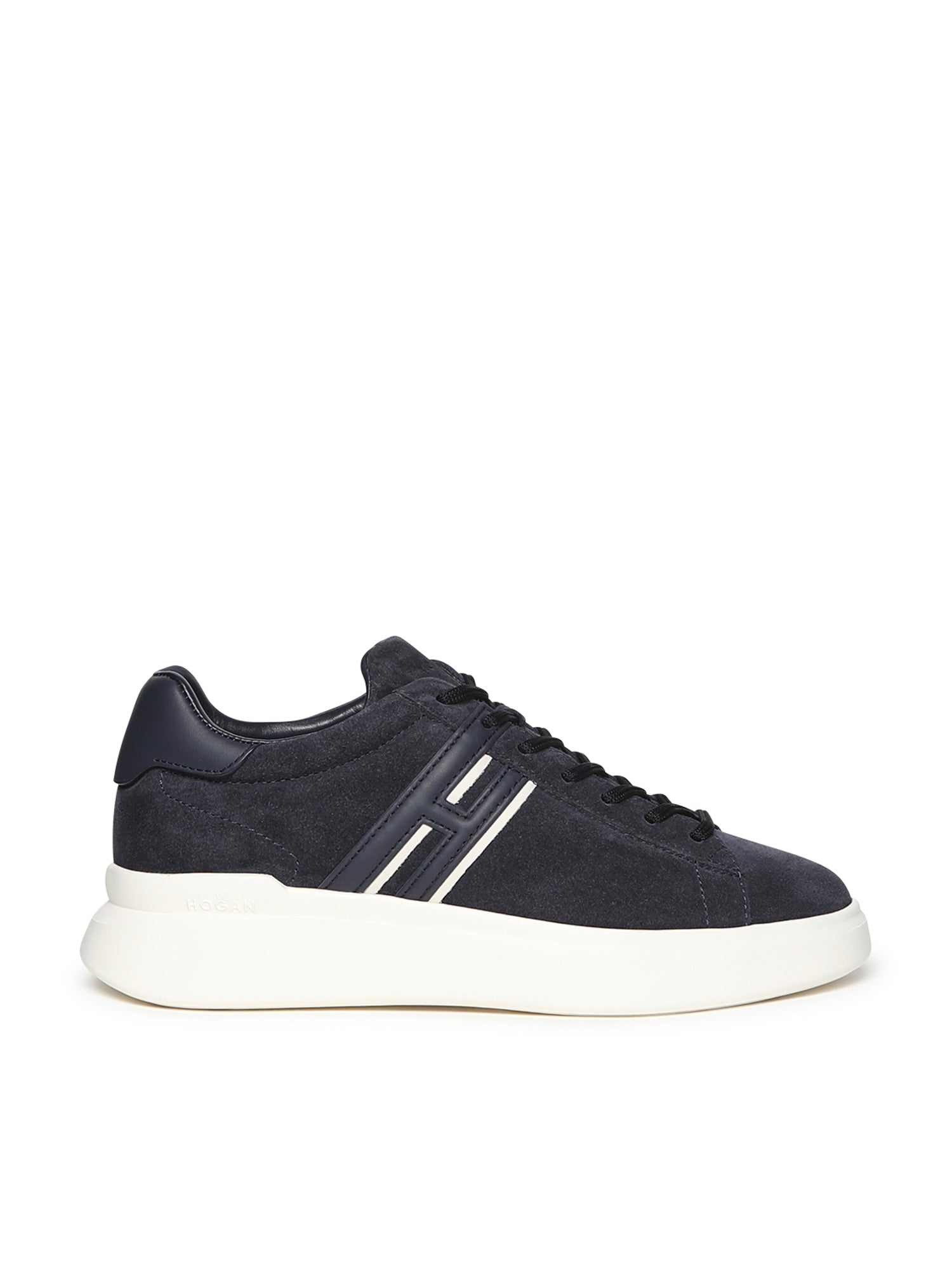 Hogan Sneakers Blue Calfskin