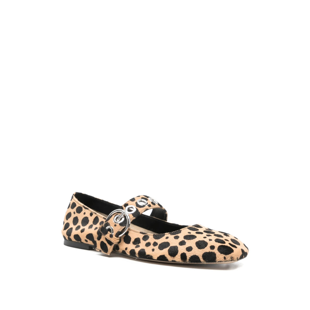 Shoes Aeyde Neutrals/black Sole Calf Leather: 100