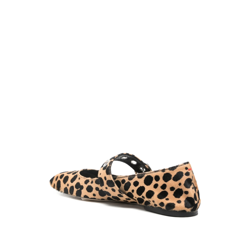 Shoes Aeyde Neutrals/black Sole Calf Leather: 100
