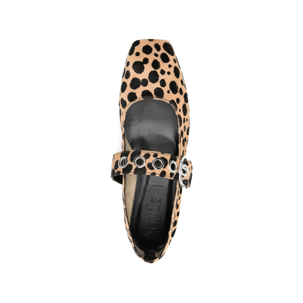 Shoes Aeyde Neutrals/black Sole Calf Leather: 100