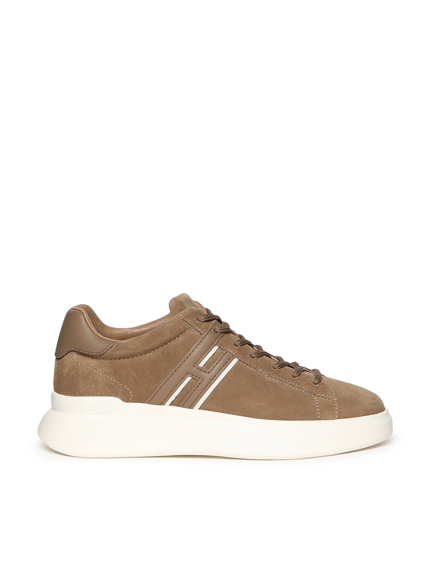 Hogan Sneakers Brown Calfskin