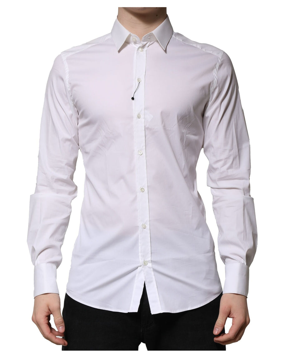 Dolce & Gabbana 70% Cotton shirt in white