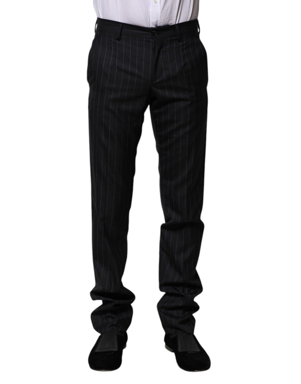 Dolce & Gabbana 100% Virgin Wool trousers in black