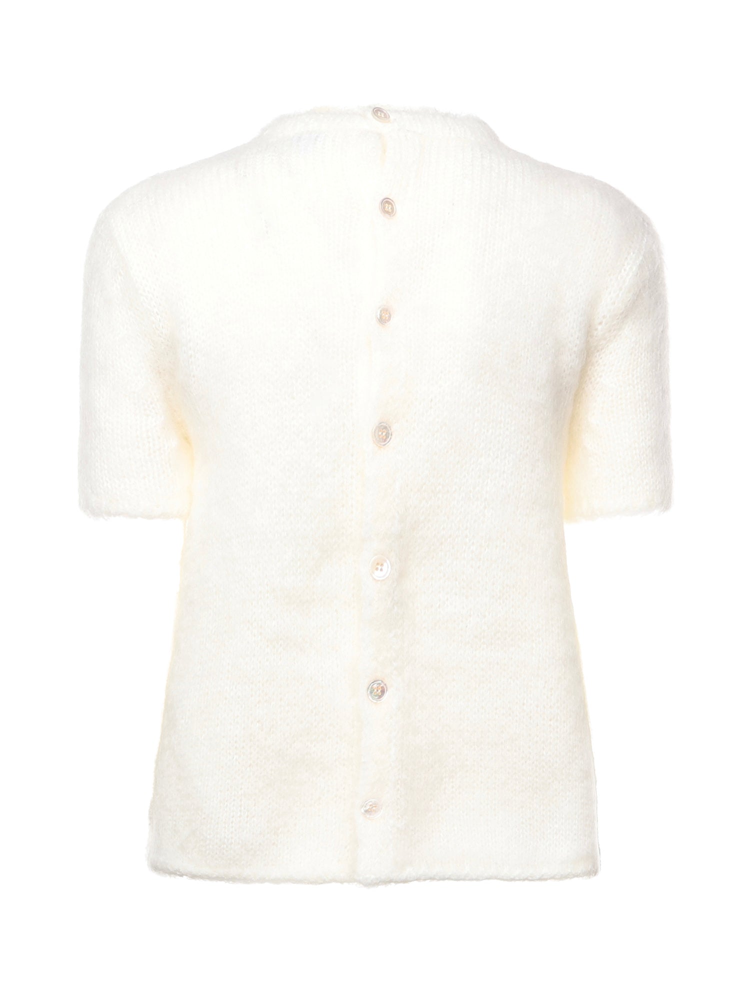 Loewe Sweaters White Wool/mohair/polyamide