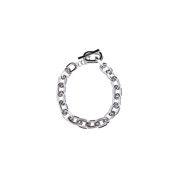 Rabanne 95% Aluminum necklace in silver