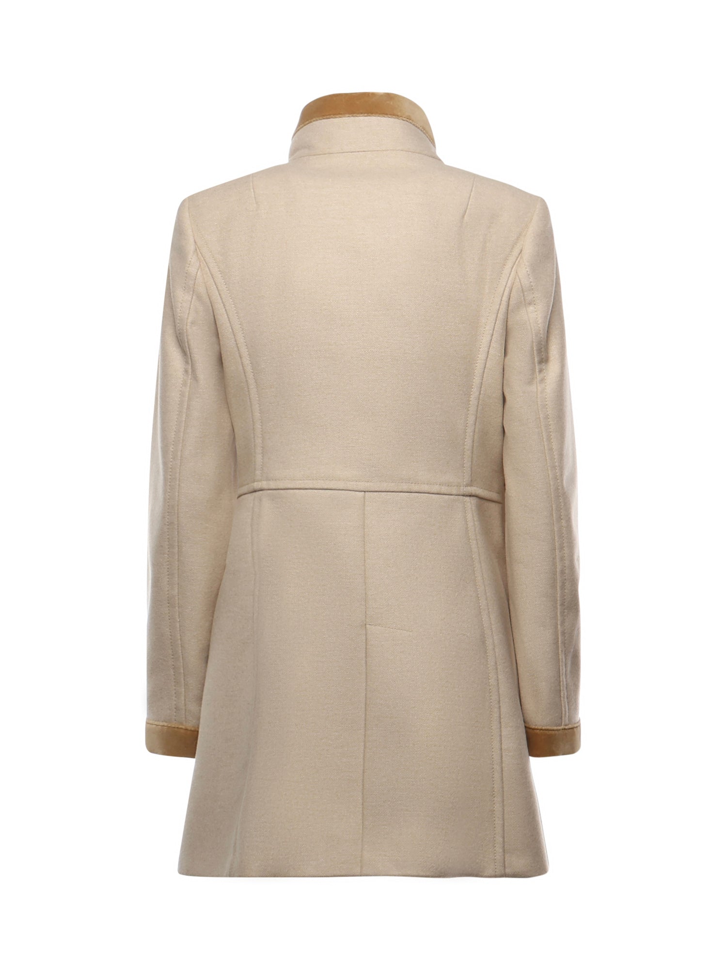 Fay Coats White Wool