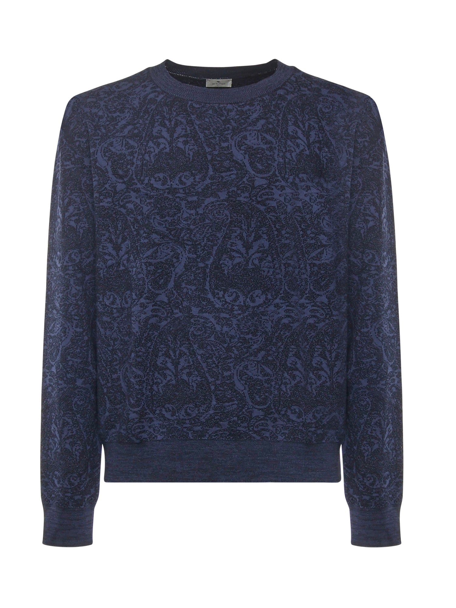 Etro Sweaters Blue Cotton
