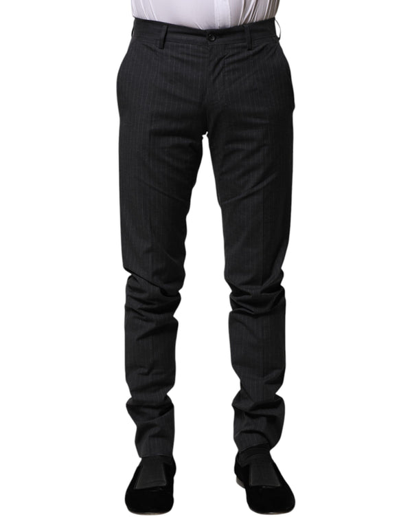 Dolce & Gabbana 96% Cotton trousers in gray