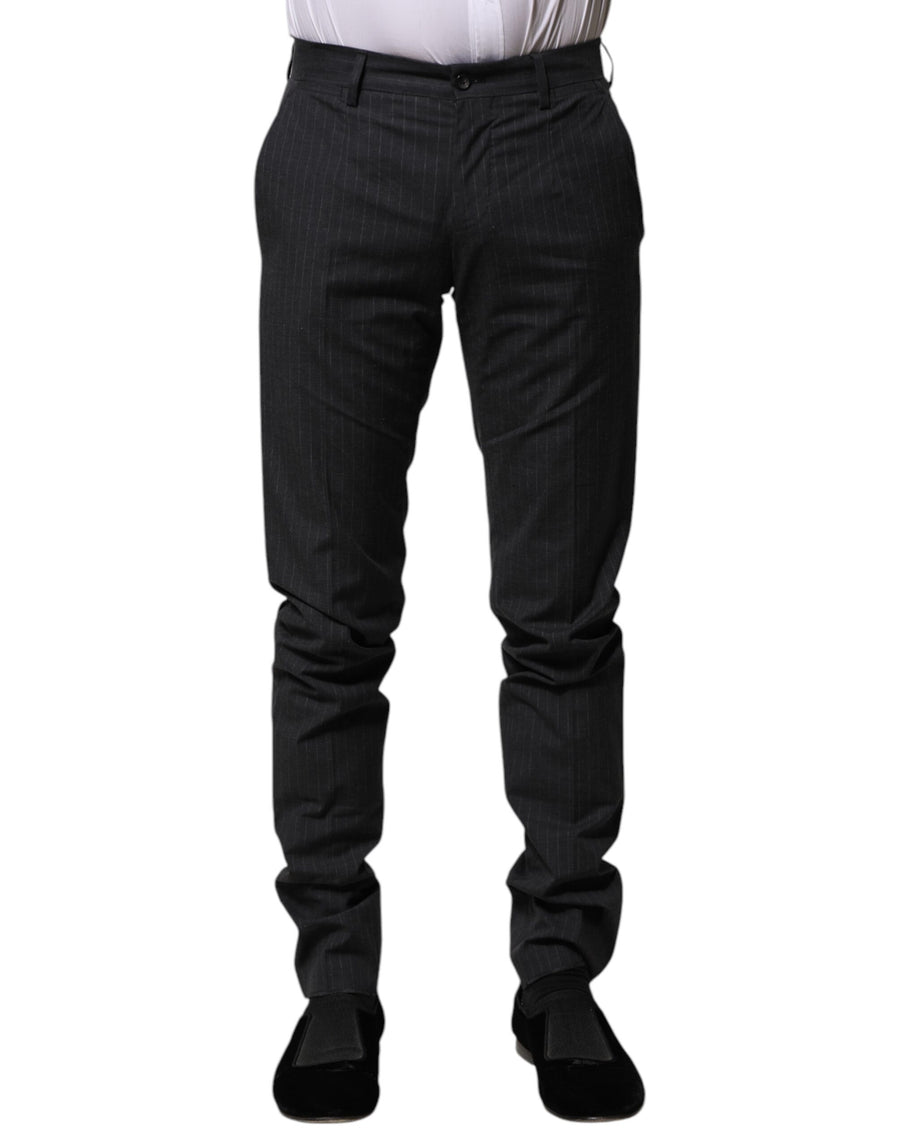 Dolce & Gabbana 96% Cotton trousers in gray