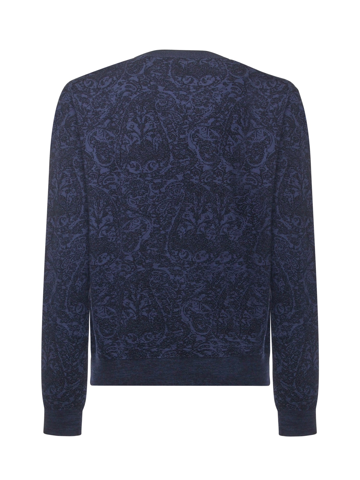 Etro Sweaters Blue Cotton