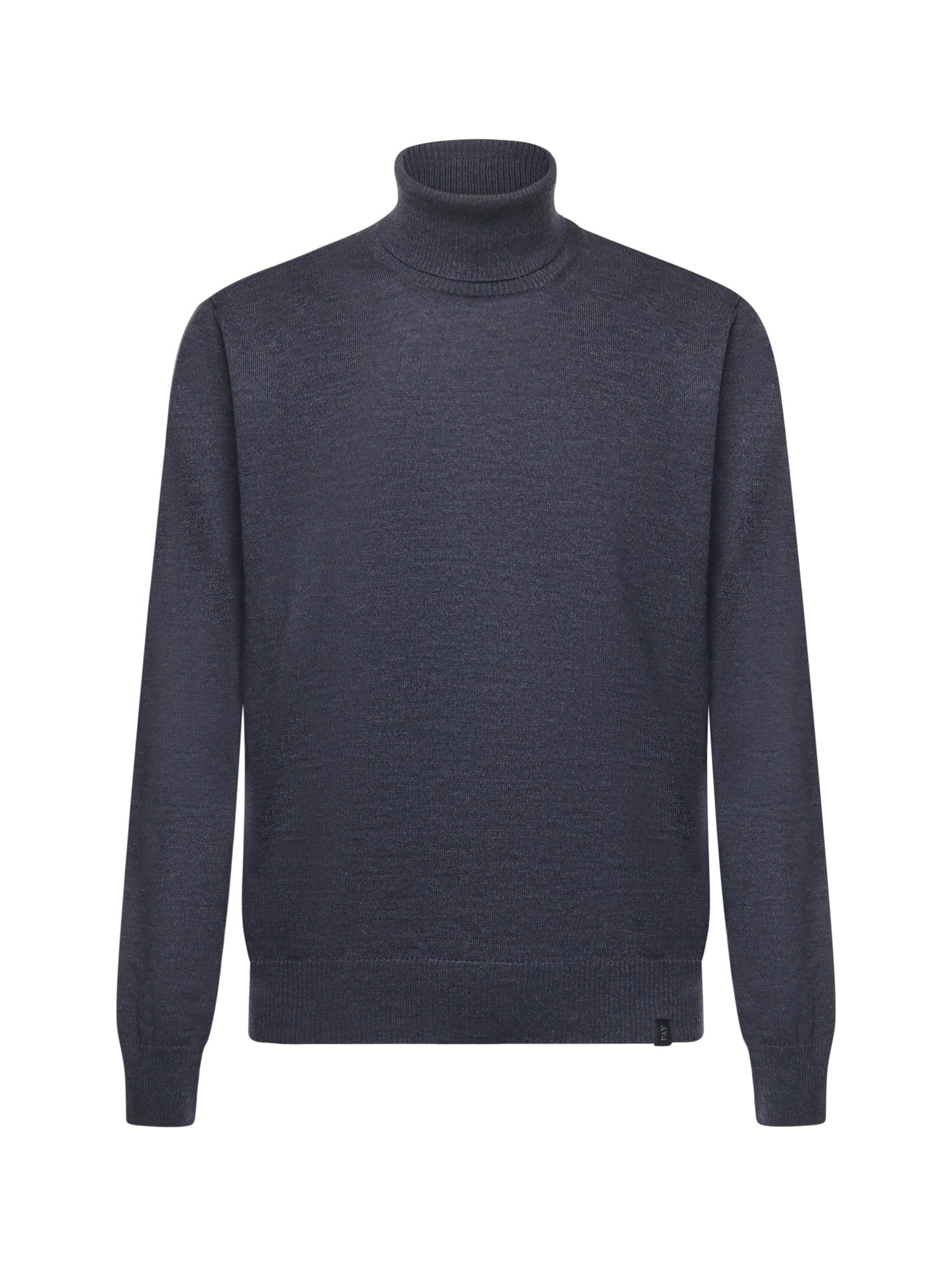 Fay Sweaters Air Force Blue Virgin Wool