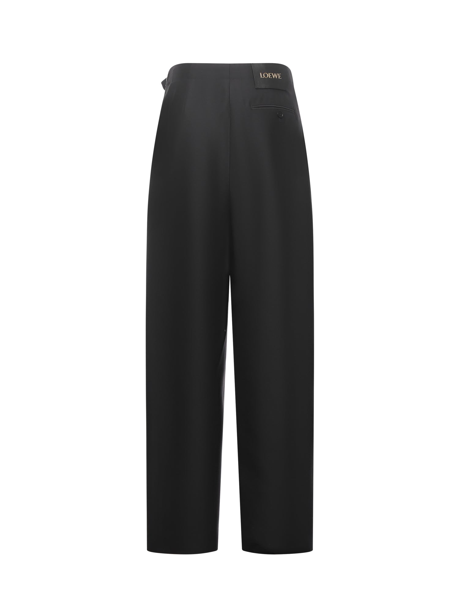 Loewe Rtw Black Wool/silk