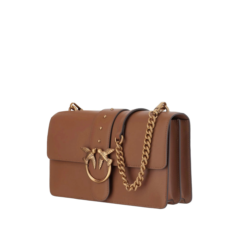 Bag Pinko Brown Lining Cotton: 100