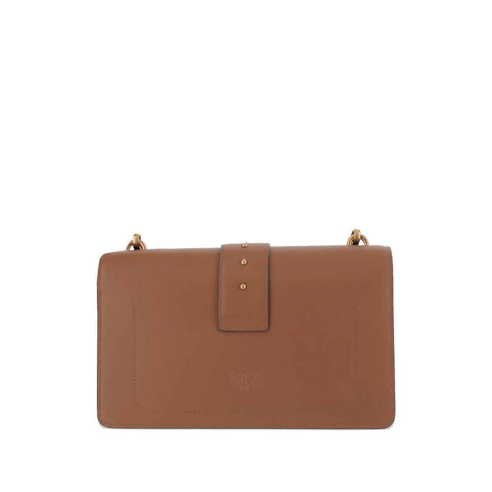 Bag Pinko Brown Lining Cotton: 100