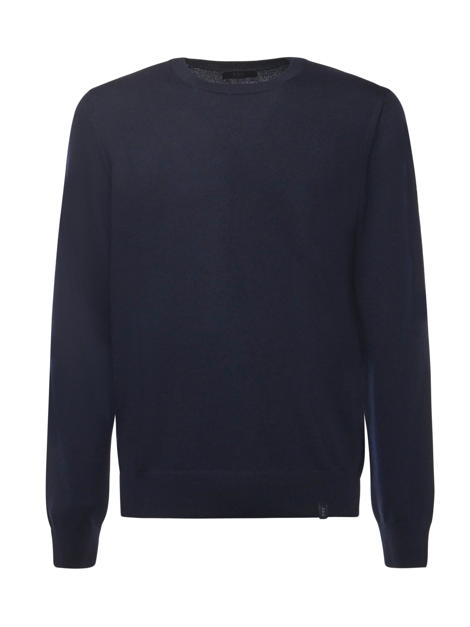 Fay Sweaters Blue Virgin Wool