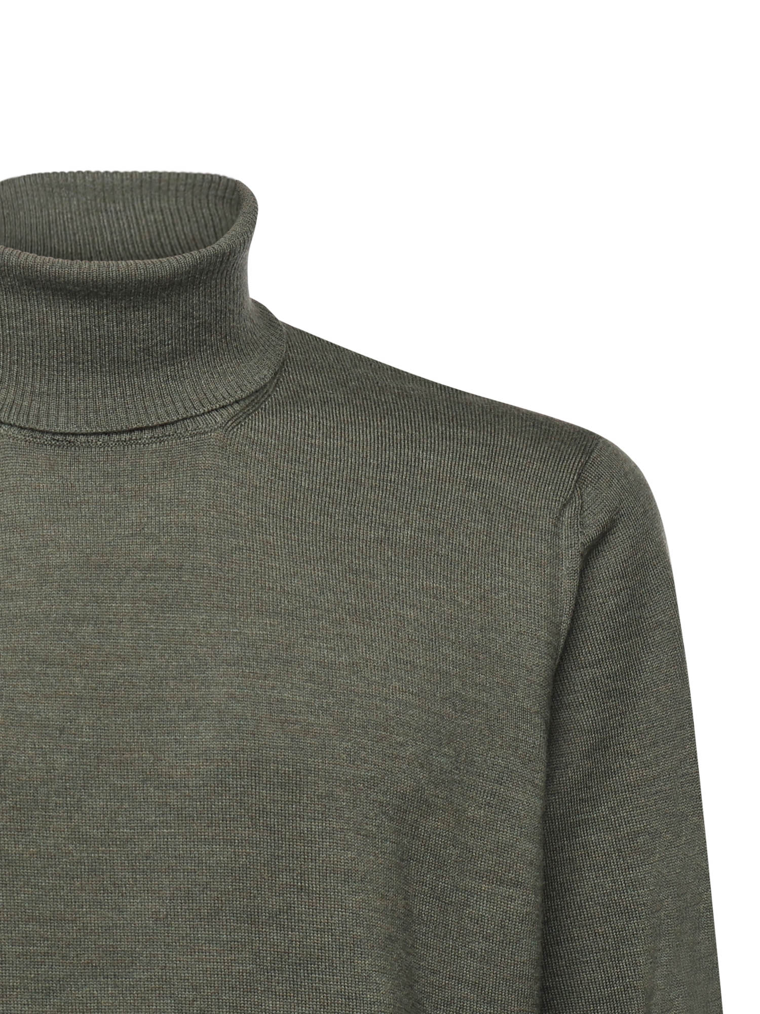 Fay Sweaters Green Virgin Wool
