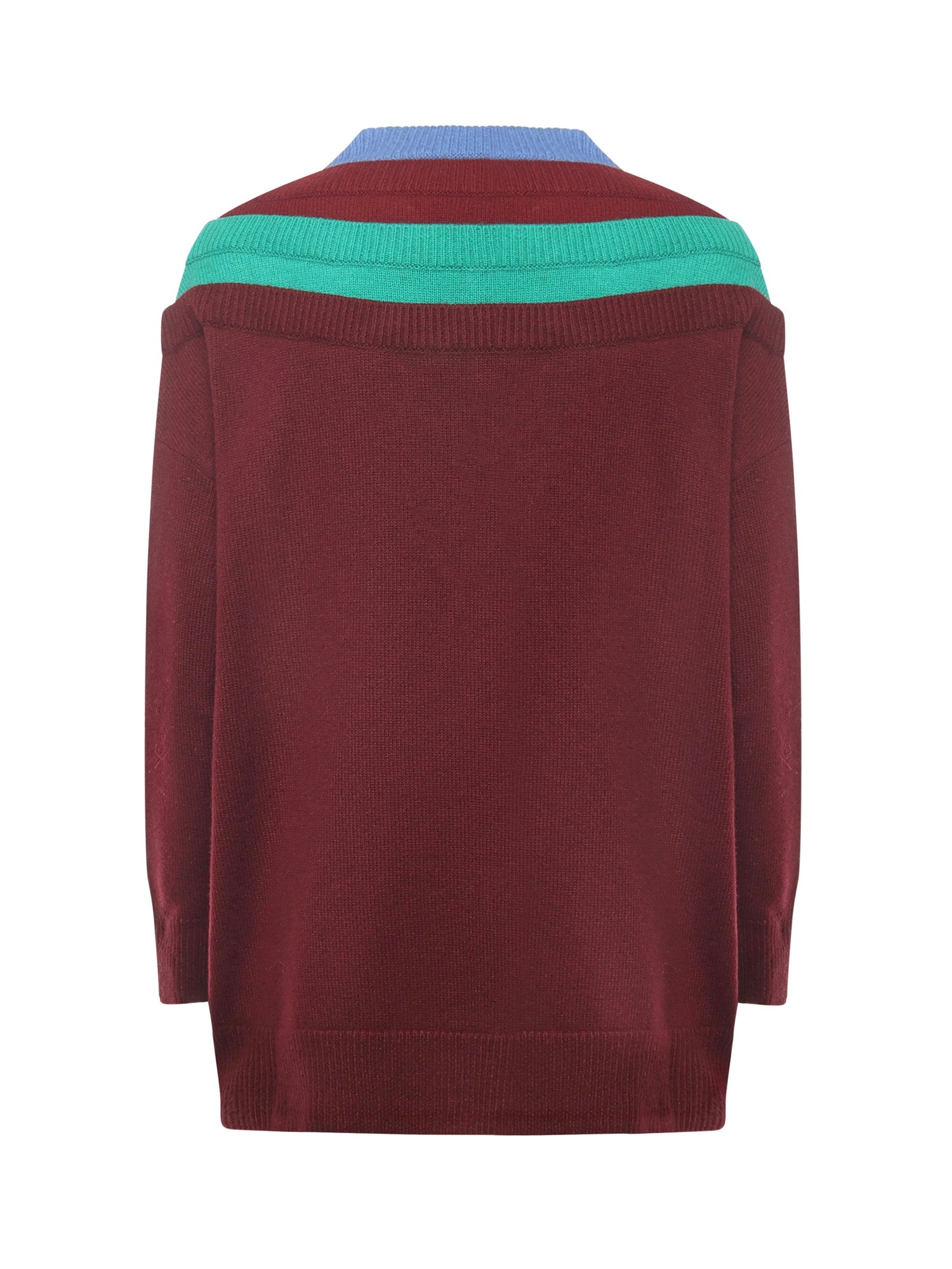 Loewe Sweaters Green/red/multicolor Wool