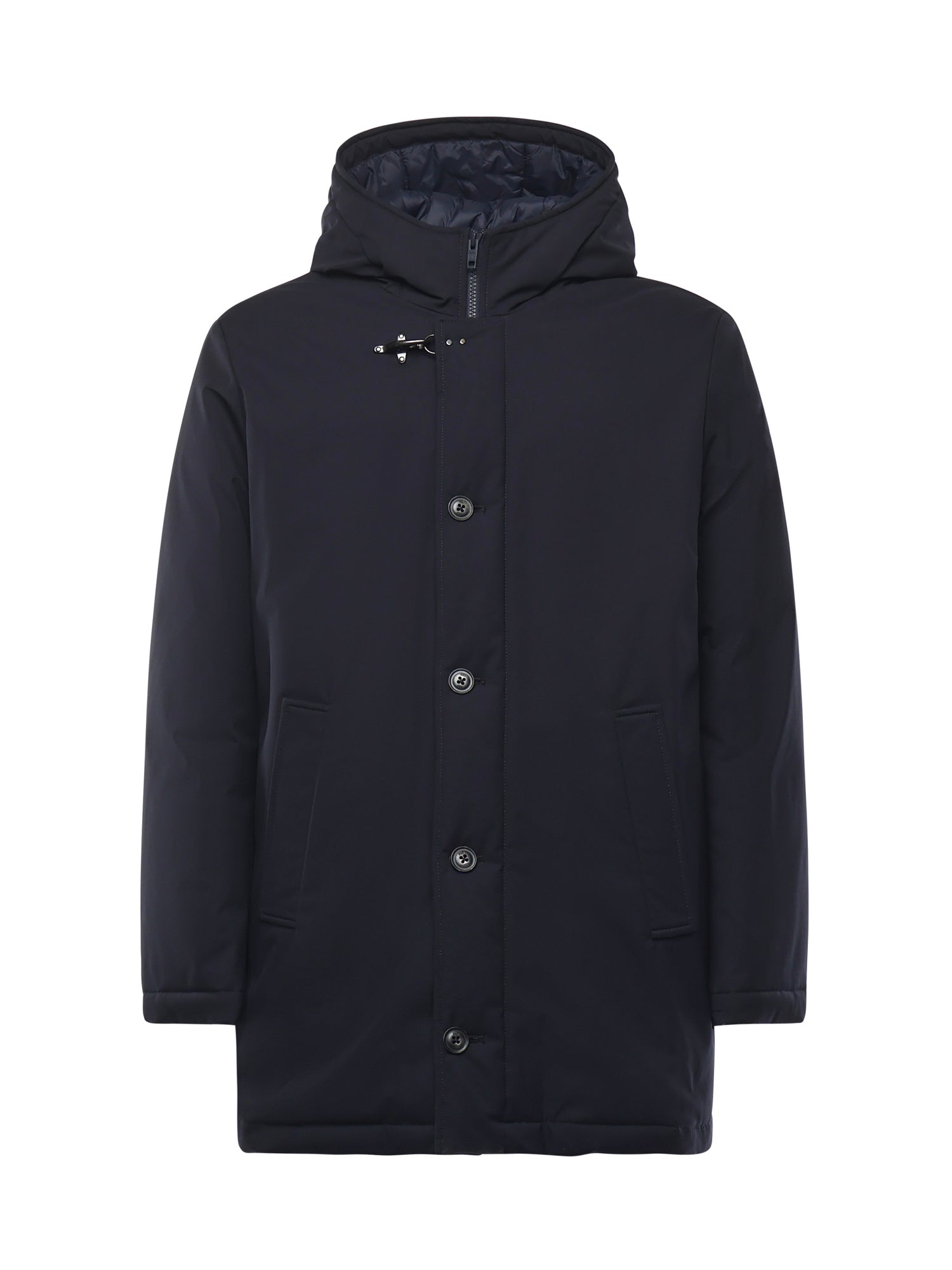 Fay Coats Blue Polyester