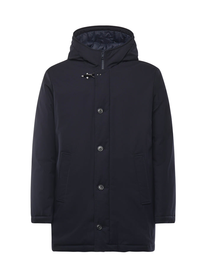 Fay Coats Blue Polyester