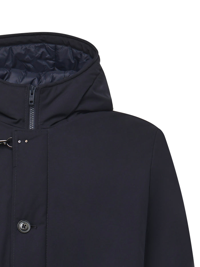 Fay Coats Blue Polyester