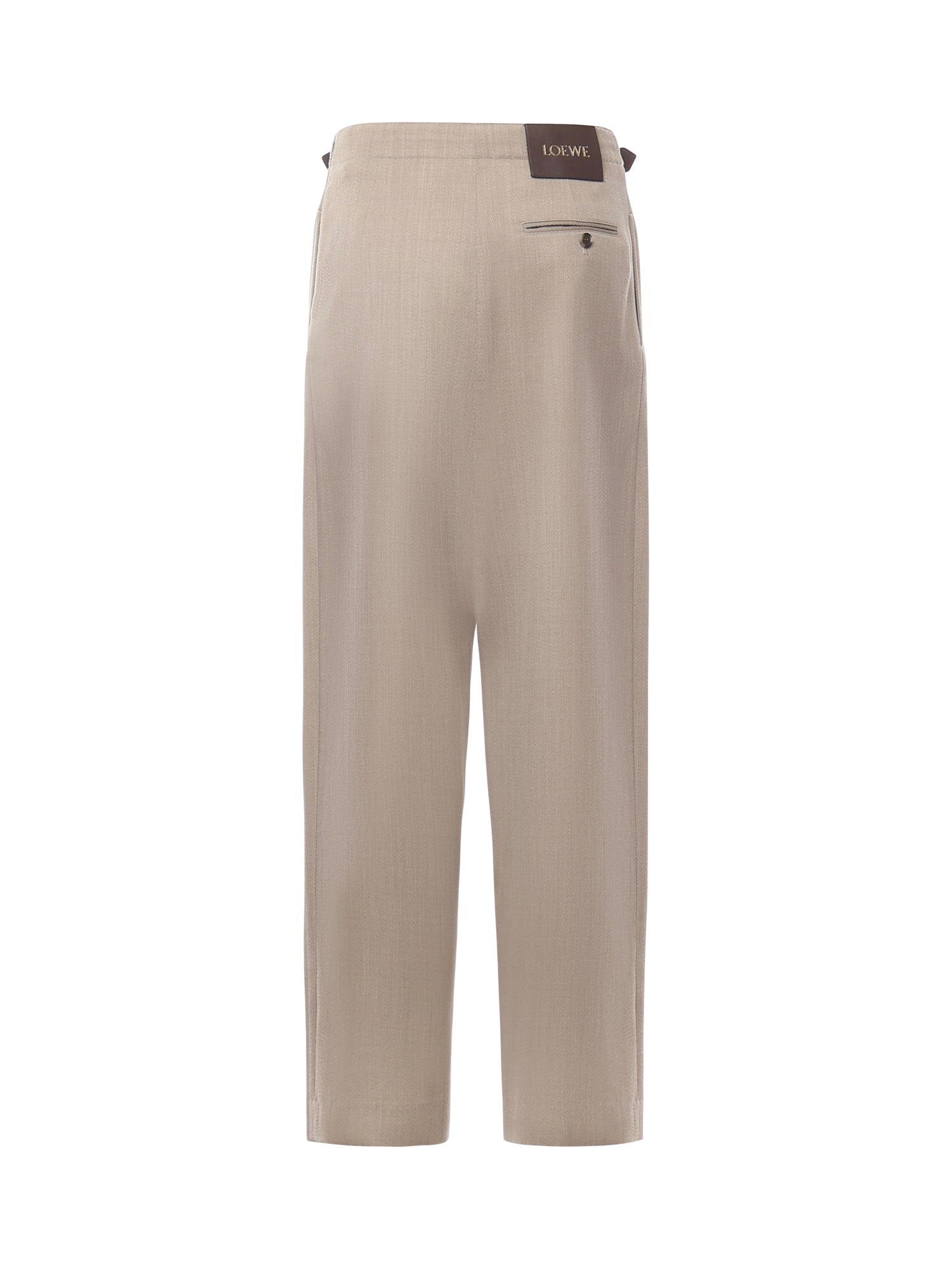 Loewe Rtw Beige Melange Wool