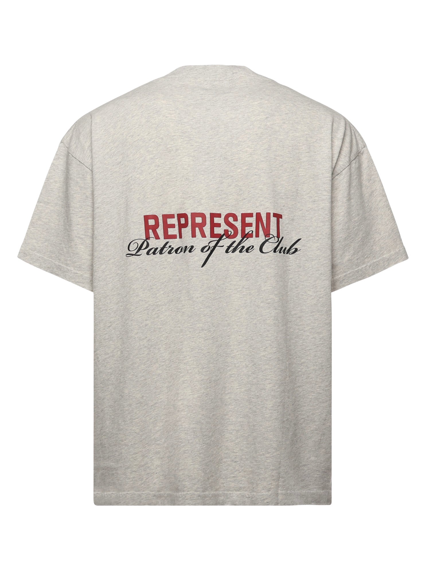 Represent T-shirts and Polos Cream Marl Cotton