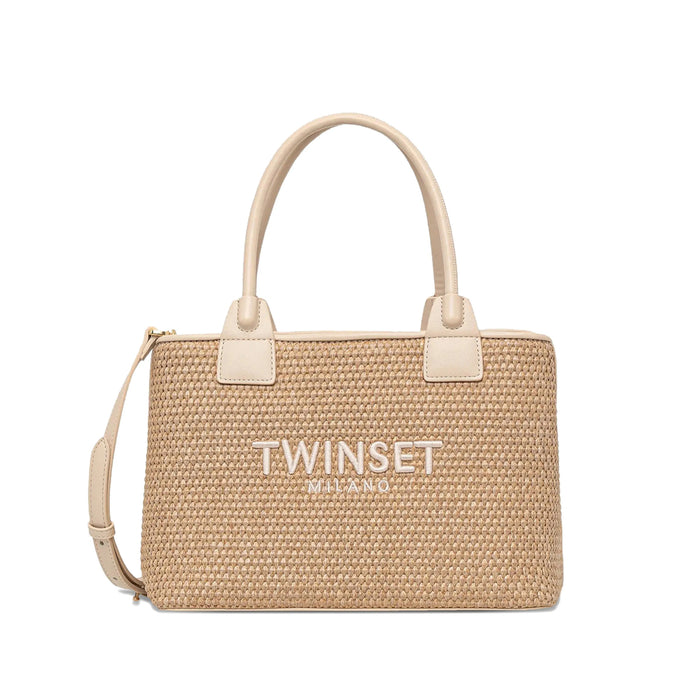 Bag Twinset Neutrals Cotton: 100