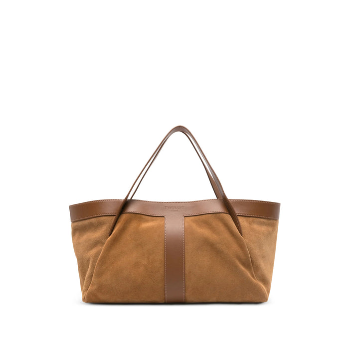 Bag Twinset Brown Lining Cotton