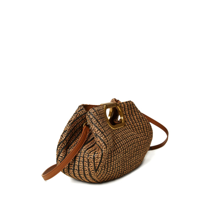 Bag Twinset Brown Polyethylene: 100