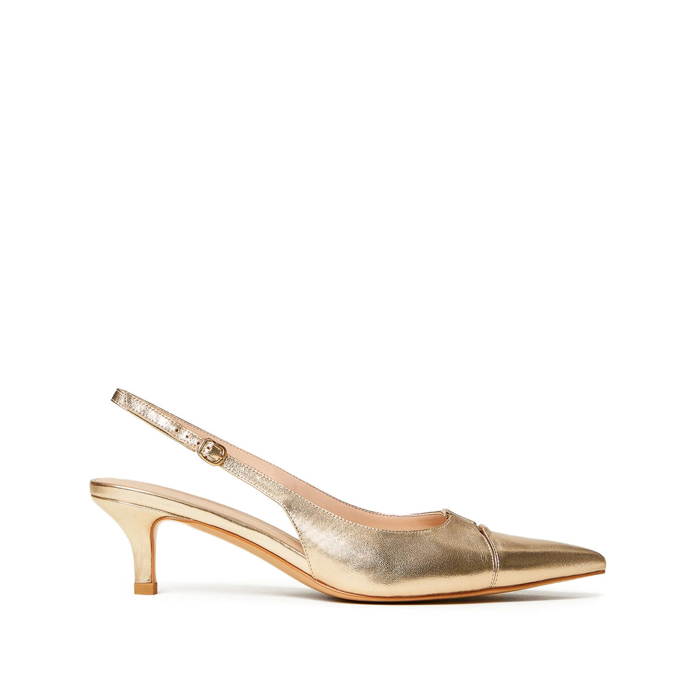 Shoes Twinset Gold Lining Polyurethane: 100