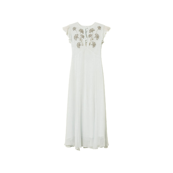 Dress Twinset White Viscose: 100