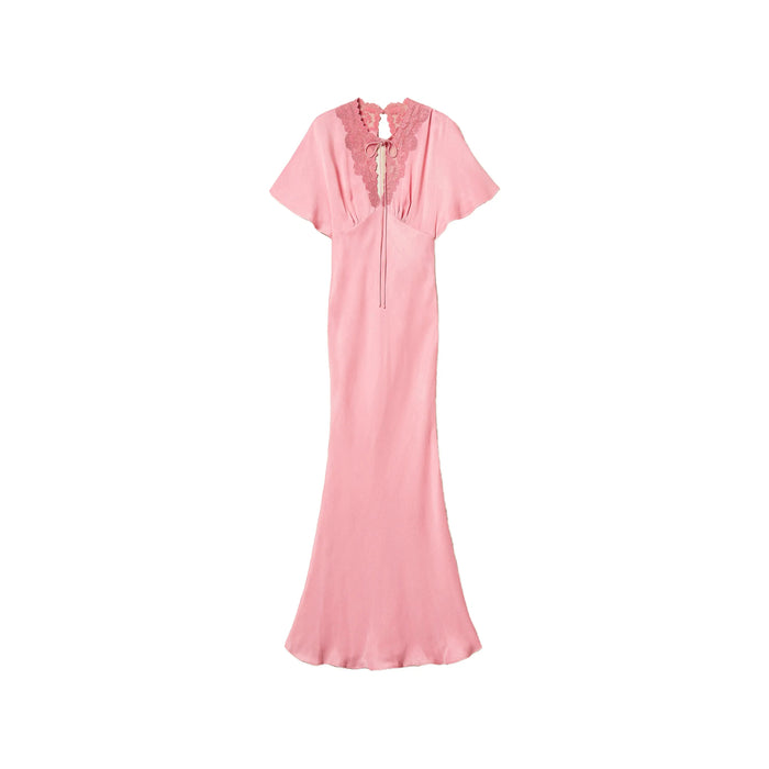 Dress Twinset Pink Viscose: 100