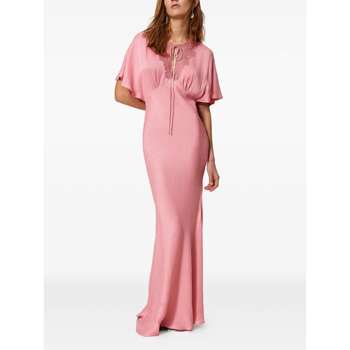 Dress Twinset Pink Viscose: 100