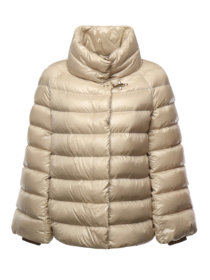 Fay Coats Beige Polyamide