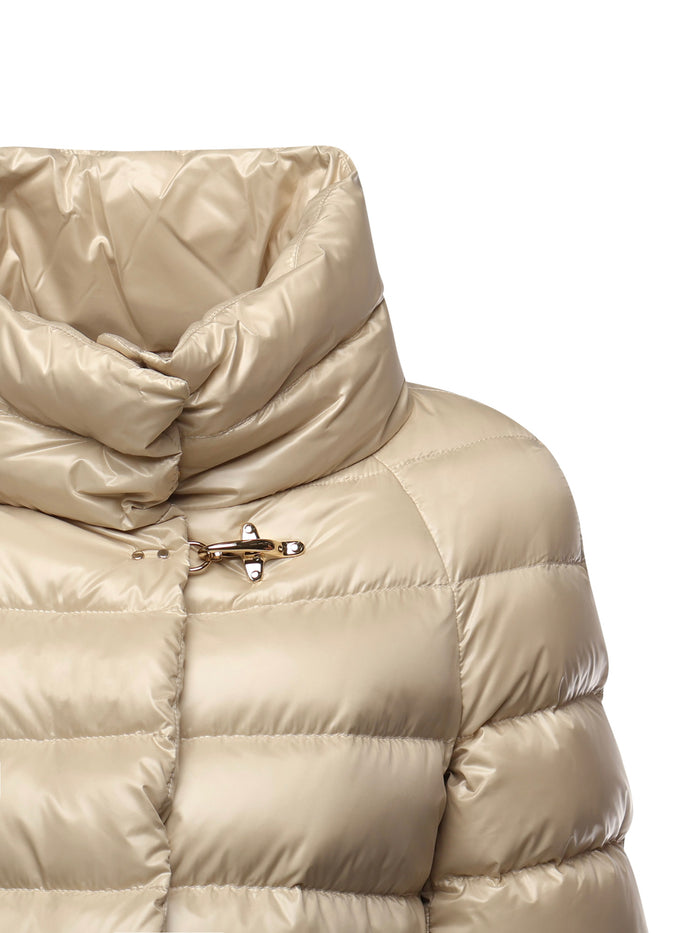 Fay Coats Beige Polyamide