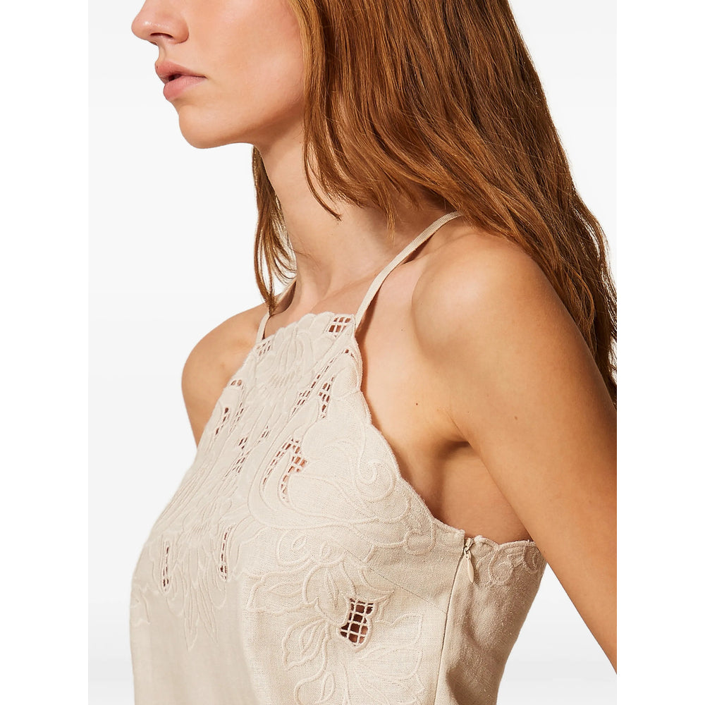 Top Twinset Neutrals Linen/flax: 55. Tops