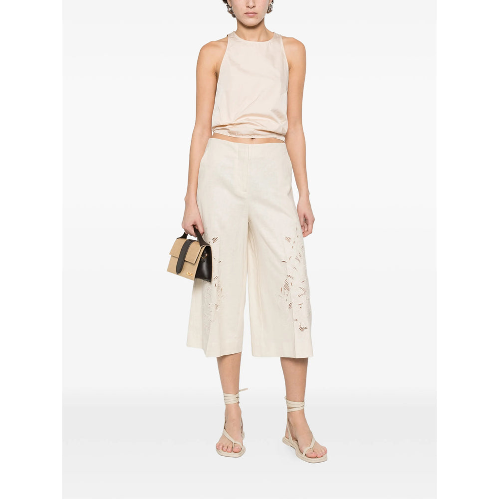 Pant Twinset Neutrals Lining Cotton: 100