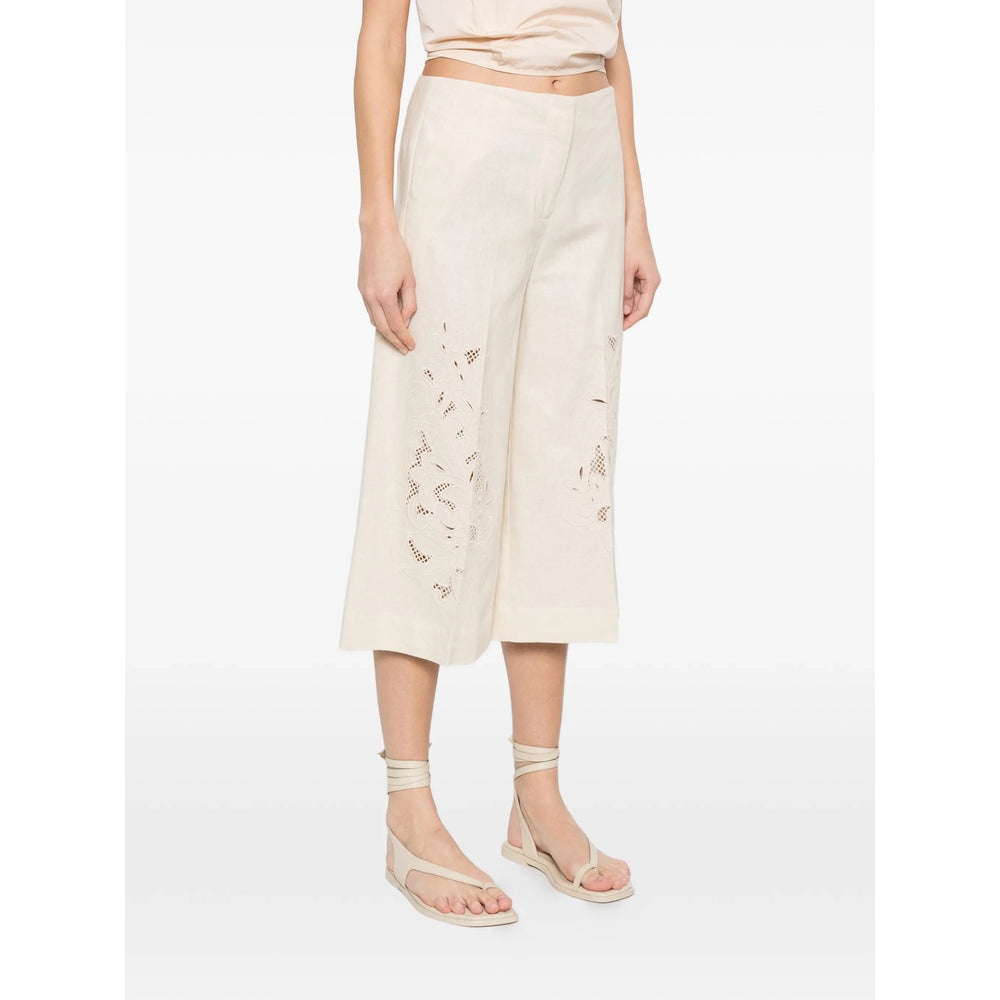 Pant Twinset Neutrals Lining Cotton: 100