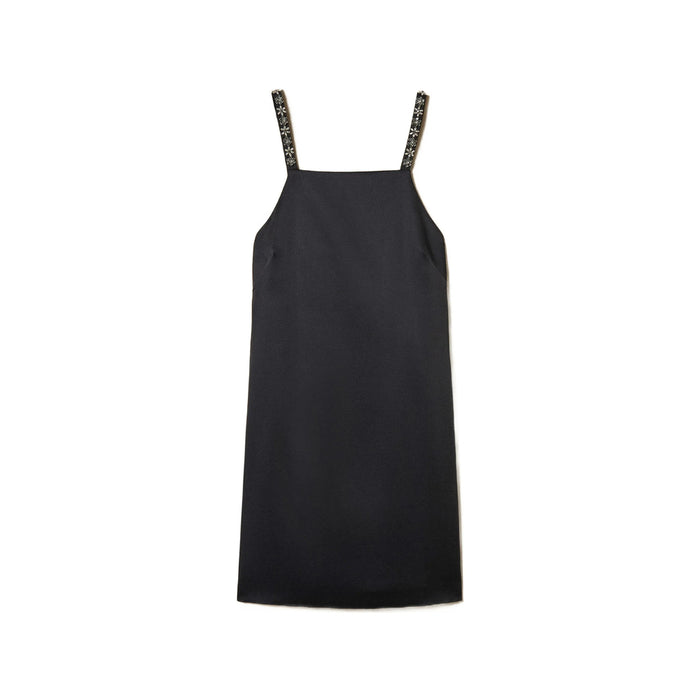 Dress Twinset Black Lining Polyester