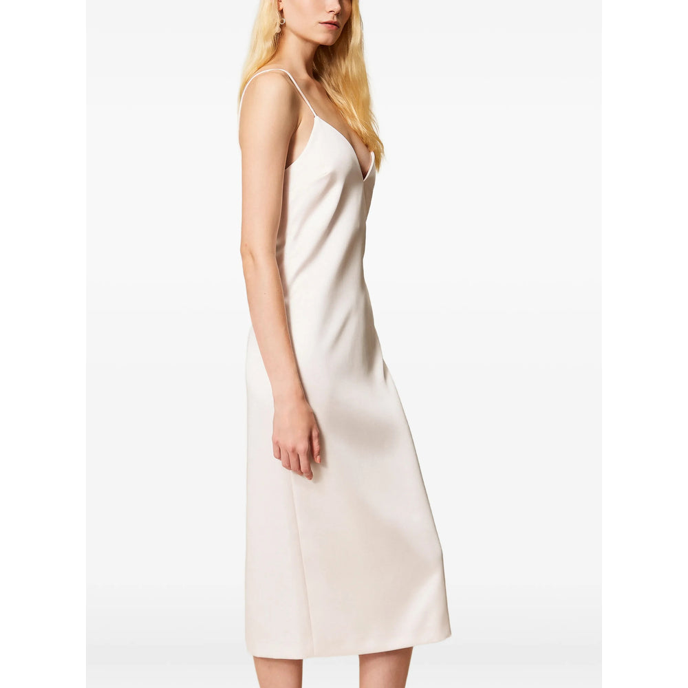 Dress Twinset Pink Polyester