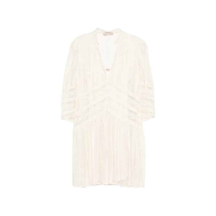 Dress Twinset Neutrals Cotton: 31
