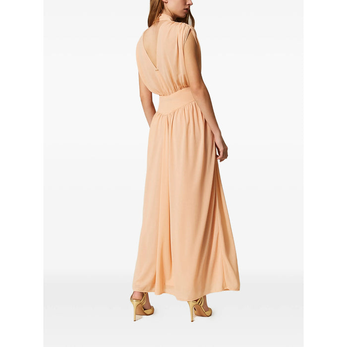 Dress Twinset Neutrals Polyester: 100