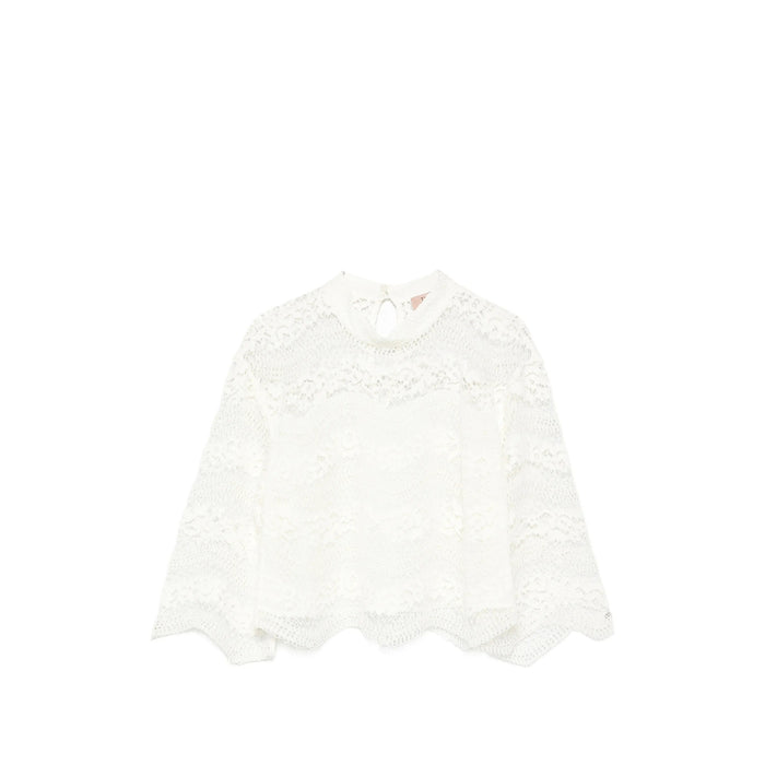 Shirt Twinset White Cotton: 14