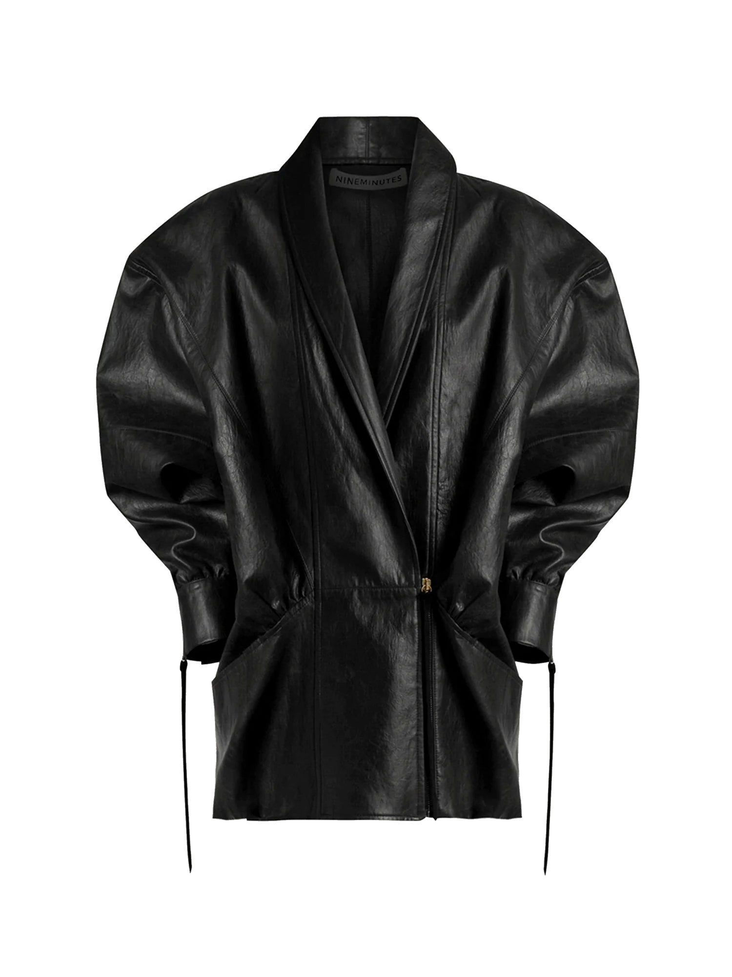 Nineminutes Jackets Black Polyurethane