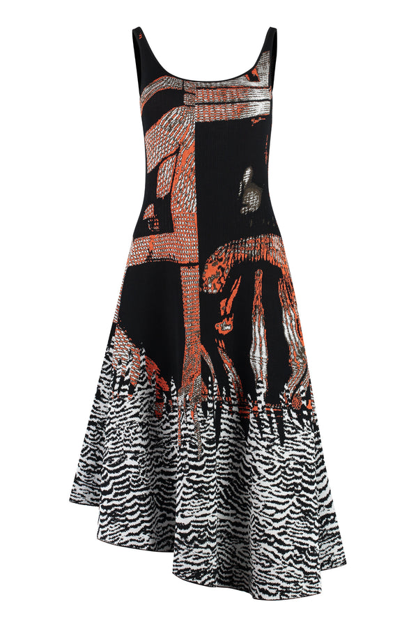 Dress Viscose Black Polyamide