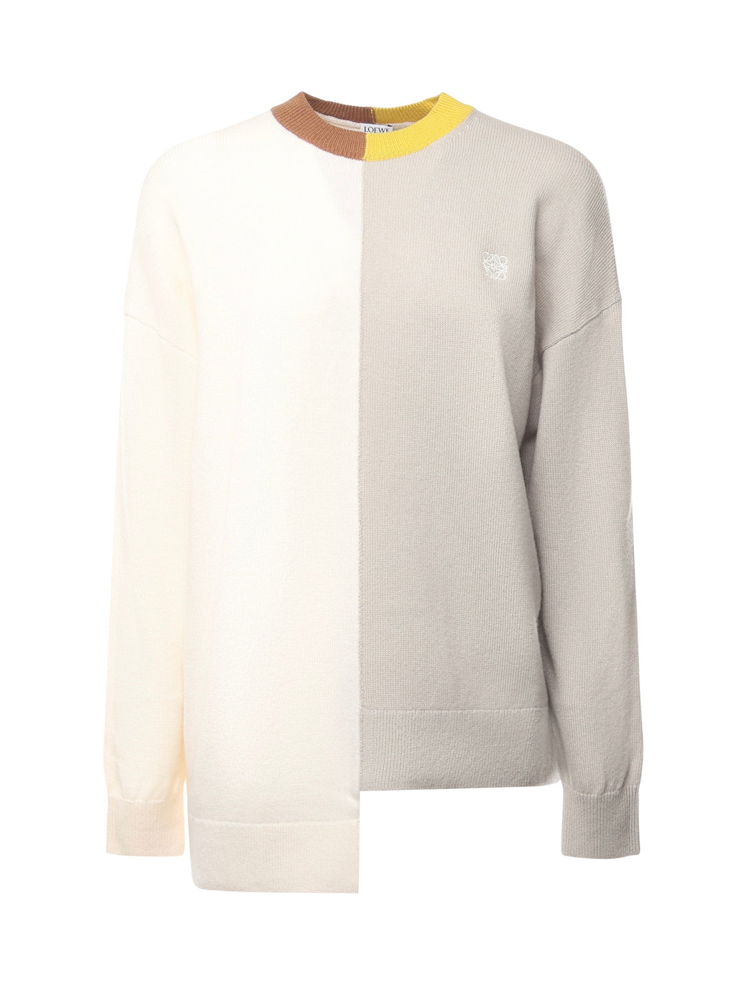 Loewe Sweaters Mustard/bronze Wool