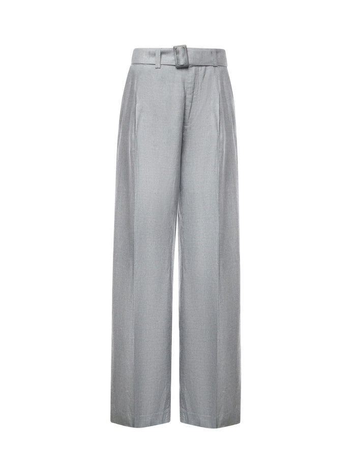 Dondup Rtw Grey Viscose Acrylic