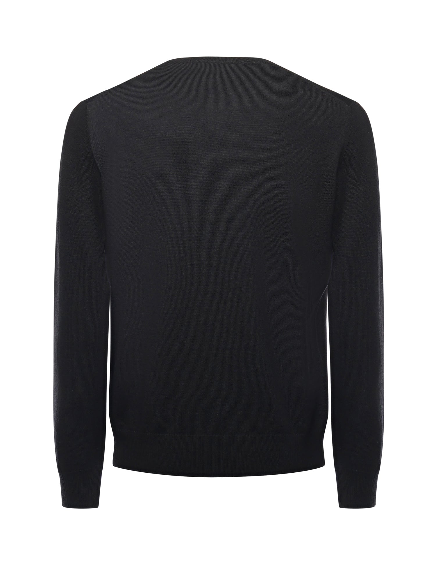 Fay Sweaters Black Virgin Wool