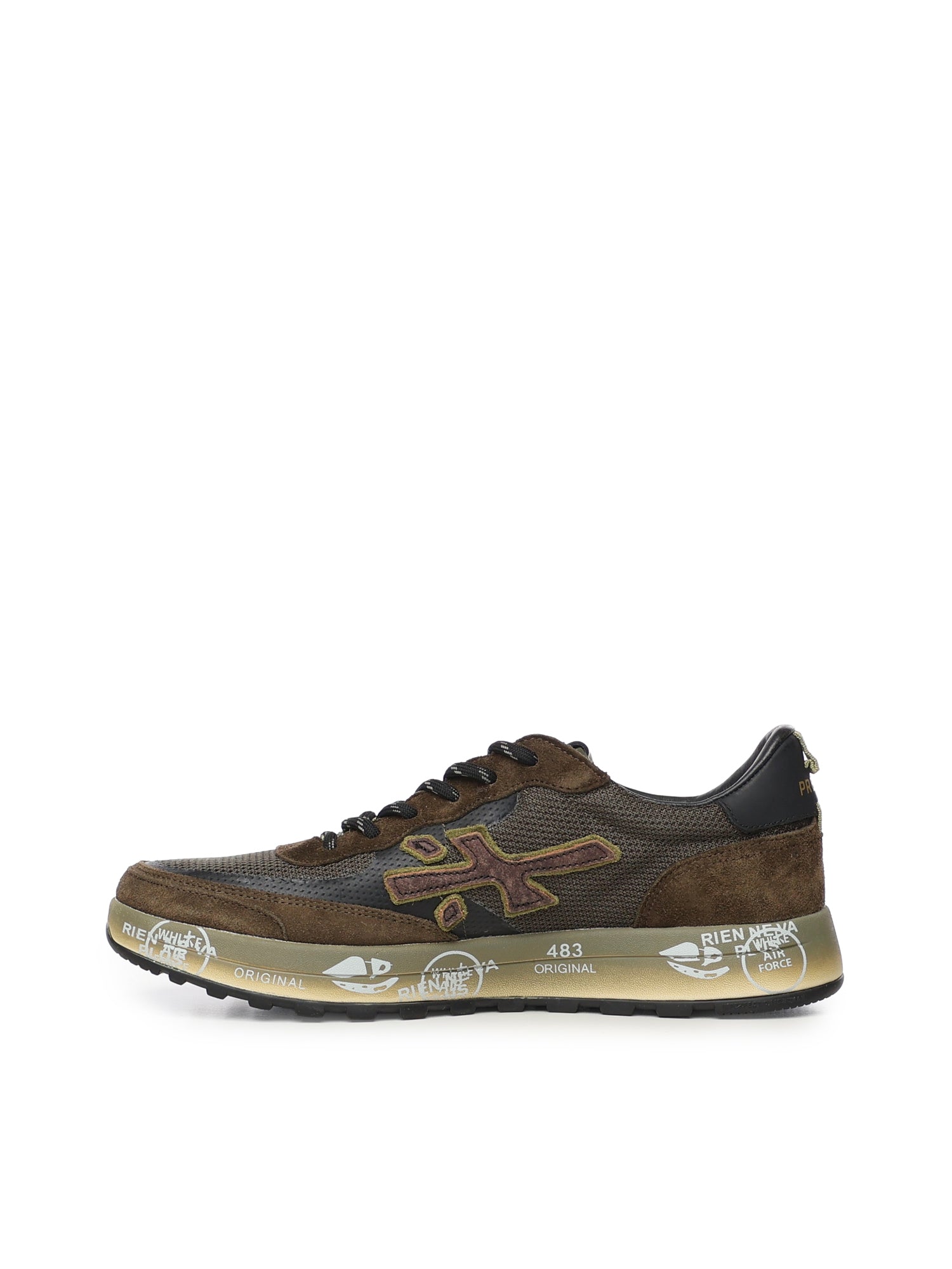 Premiata Sneakers Brown Tpu