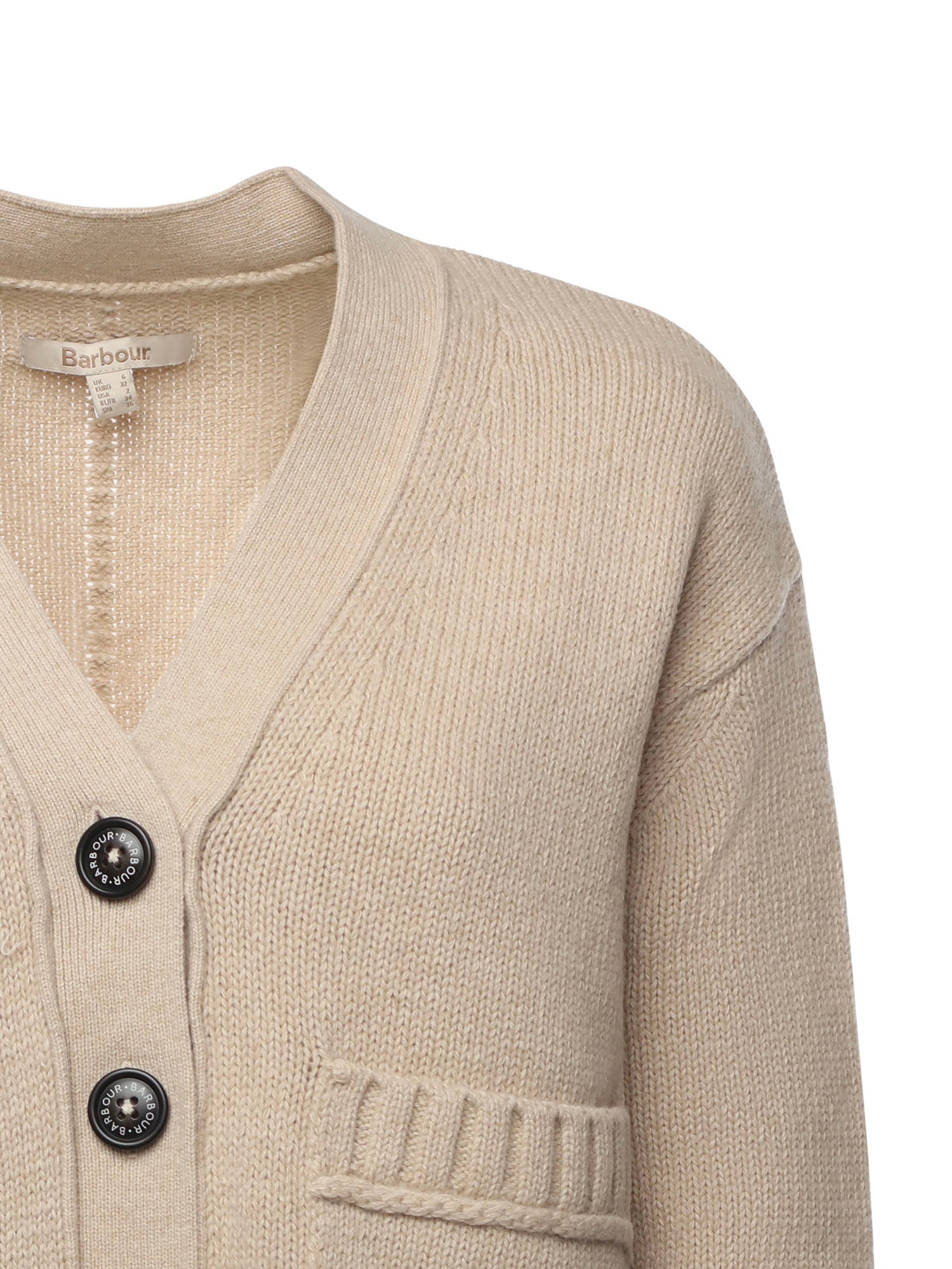 Barbour Sweaters Oatmel Cotton